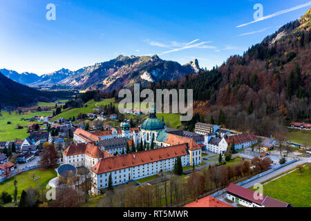 Deutschland, Bayern, Benediktinerkloster, Kloster Ettal Stockfoto