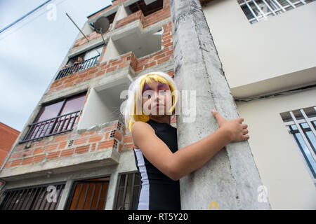 Donmatias, Antioquia: Karneval "onmatias Somos todos' Stockfoto