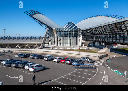 International Airpor Saint-Exupéry, Lyon Frankreich Rhône-Alpes, Frankreich Stockfoto