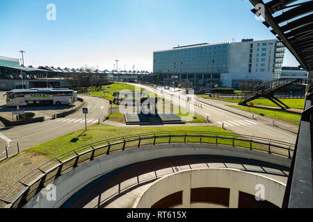 Lyon-Saint-Exupéry Flughafen Satolas, Lyon Stockfoto