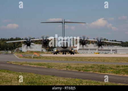 Deutsche Luftwaffe Airbus A400M, Wunstorf, Deutschland. Stockfoto