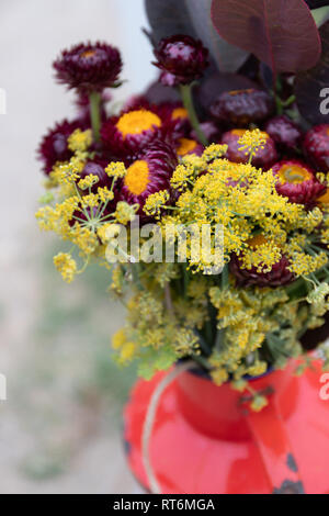 Close up Blumenarrangements Stockfoto