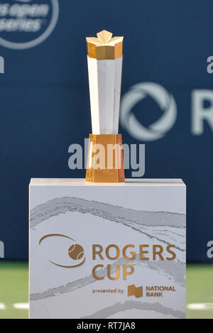 August 12, 2018 - Toronto, Ontario, Kanada: die Champions Trophy der Rogers Schale bei Aviva Zentrum am 12. August 2018 in Toronto, Kanada. Stockfoto