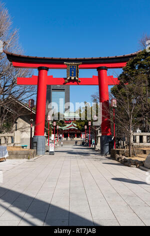 Tomioka Hachimangu, Koto-Ku, Tokio, Japan Stockfoto