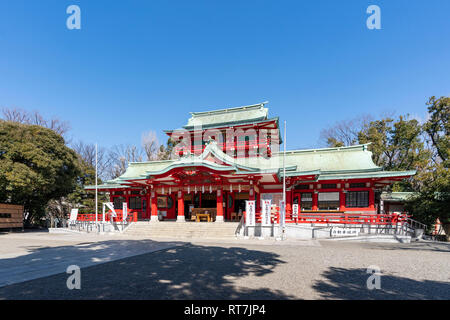 Tomioka Hachimangu, Koto-Ku, Tokio, Japan Stockfoto