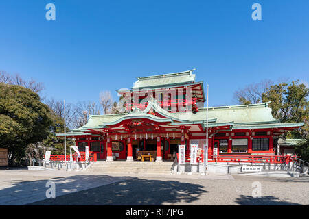 Tomioka Hachimangu, Koto-Ku, Tokio, Japan Stockfoto