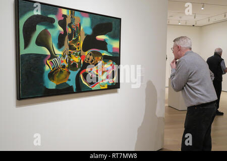 Ausstellung im Museum of Modern Art, New York City, USA Stockfoto