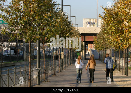 La Plaine Saint-Denis RER-Station, Saint-Denis La Plaine, Seine-Saint-Denis, Frankreich Stockfoto