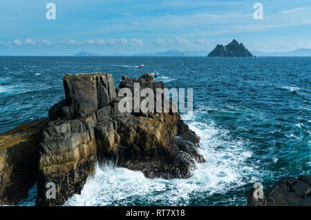 Little Skellig von Skellig Michael, Skelling Inseln, County Kerry, Irland, Europa Stockfoto