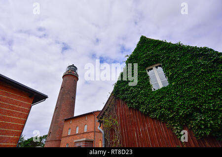 Deutschland, Mecklenburg-Vorpommern, Zingst, Leuchtturm Darßer Ort Stockfoto