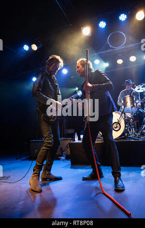 Barcelona, Spanien. 30. Januar, 2019. Konzert von Chuck Prophet & Charlie Sexton in Razzmatazz. Fotograf: © Aitor Rodero. Stockfoto