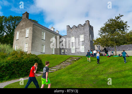 Derrynane House und National Park, Ring of Kerry Caherdaniel, Trail, Iveragh Halbinsel, County Kerry, Irland, Europa Stockfoto