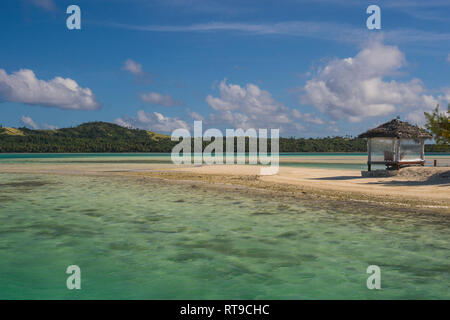 Cook Inseln, Rarotonga, Aitutaki Lagune Stockfoto