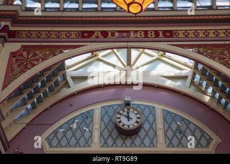 Leadenhall Market (Detail), London, England. Stockfoto