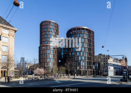 Axel Türme in Kopenhagen, Dänemark. Stockfoto