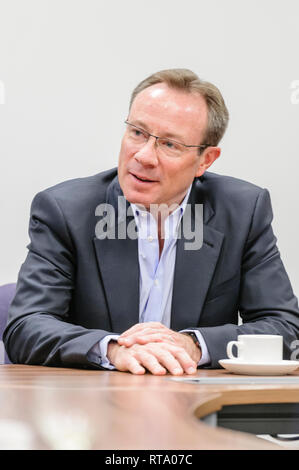 Philip Jansen, Chief Executive Officer von BT seit 1. Februar 2019. Stockfoto