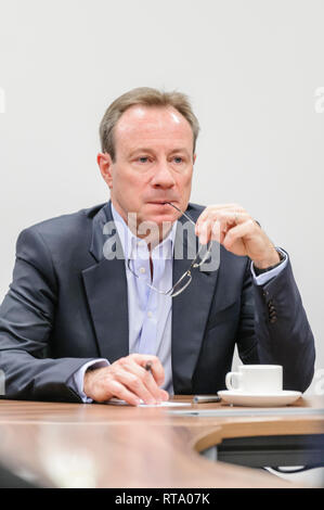 Philip Jansen, Chief Executive Officer von BT seit 1. Februar 2019. Stockfoto