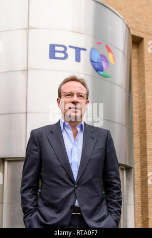 Philip Jansen, Chief Executive Officer von BT seit 1. Februar 2019. Stockfoto