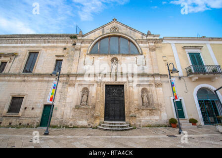 Matera, Basilikata, Apulien, Italien - Nationale Archäologische Museum 'Domenico Ridola'. Matera 2019 europäische Kulturhauptstadt Stockfoto