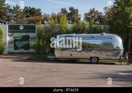 Jardin d'Acclimatation vor Kurzem renoviert wurde dieses Pariser touristische Attraktion zu seiner ehemaligen Pracht wieder in Kraft zu setzen. Stockfoto