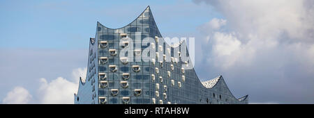 Konzertsaal Elbphilharmonie, Hamburg, Deutschland, Europa Stockfoto