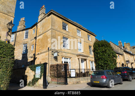 Cotswold House Hotel & Spa in der Nähe von Cotswold Marktstadt Chipping Campden, Gloucestershire Stockfoto