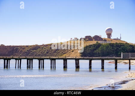 Pillar Point Bluff, Kalifornien Stockfoto