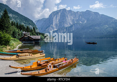 Altausseer See: Der legendäre Juwel im Salzkammergut Stockfoto