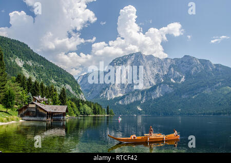 Altausseer See: Der legendäre Juwel im Salzkammergut Stockfoto