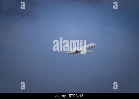 TC-TRH-G450. Das Flugzeug hebt ab. Offizielle Sommer spotting am Flughafen Pulkowo am 15 August, 2018, Russland, St. Petersburg Pulkovo Stockfoto