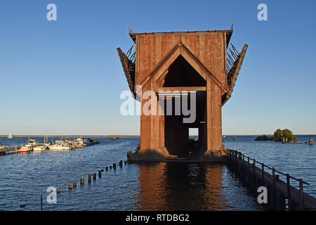 Erz Dock Stockfoto