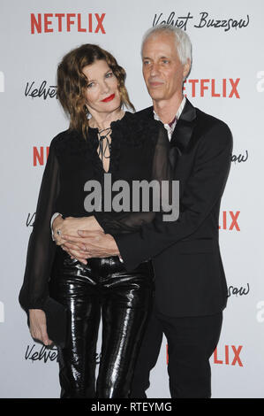 Premiere von Velvet Kreissäge mit: Rene Russo, Dan Gilroy Wo: Los Angeles, Kalifornien, Vereinigte Staaten, wenn: 28 Jan 2019 Credit: Apega/WENN.com Stockfoto