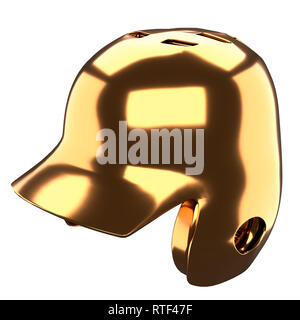 Baseball batting Helm Stockfoto