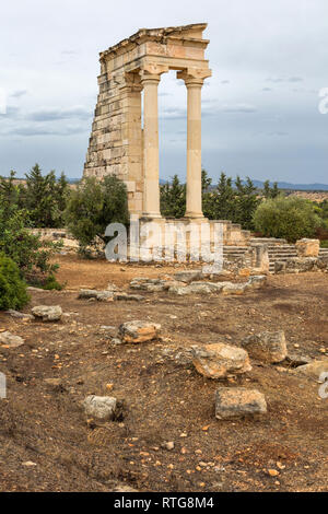 Antike griechische Stadt Kourion, in der Nähe von Limassol, Zypern Stockfoto