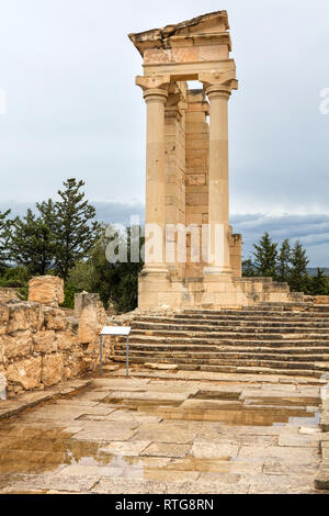 Antike griechische Stadt Kourion, in der Nähe von Limassol, Zypern Stockfoto