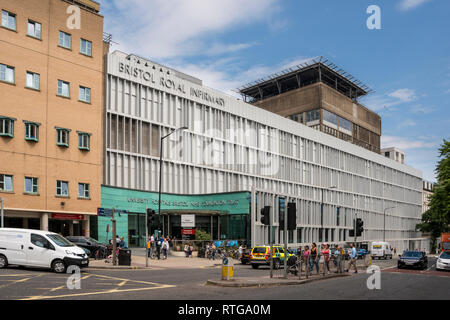 Bristol Royal Infirmary Gebäude, Bristol, Großbritannien Stockfoto