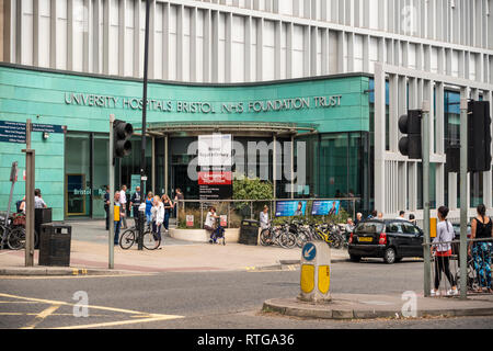 Bristol Royal Infirmary Gebäude, Bristol, Großbritannien Stockfoto