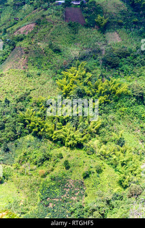 Landschaft in der Nähe von San Agustin Archäologischen Park, Kolumbien Stockfoto