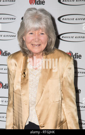 Celebs nehmen an der Oldie des Jahres Awards 2019 Mit: Jilly Cooper Wo: London, Vereinigtes Königreich, wenn: 29 Jan 2019 Credit: Phil Lewis/WENN.com Stockfoto