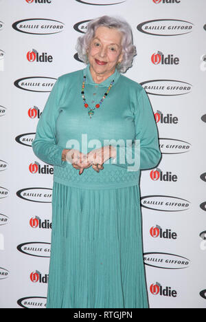 Celebs nehmen an der Oldie des Jahres Awards 2019 Mit: Judith Kerr Wo: London, Vereinigtes Königreich, wenn: 29 Jan 2019 Credit: Phil Lewis/WENN.com Stockfoto