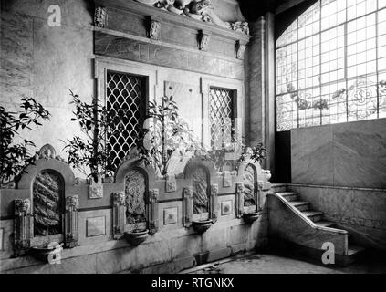 Italien, San Pellegrino, Palazzo delle Fonti, 20s Stockfoto