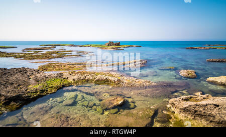 Shoreline, Jbeil Byblos, Libanon Stockfoto
