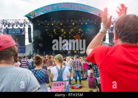 Die Isle of Wight Festival 2015. Stockfoto