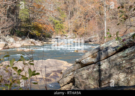 Outdoor Fotos von Creek und Spuren von soddy Daisy Tennessee Stockfoto