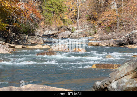 Outdoor Fotos von Creek und Spuren von soddy Daisy Tennessee Stockfoto