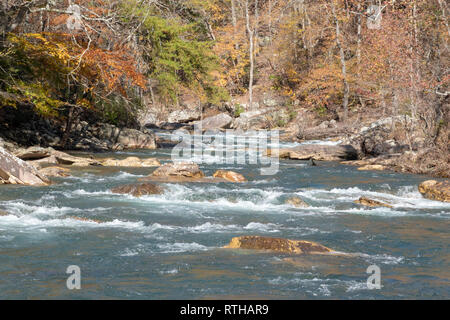 Outdoor Fotos von Creek und Spuren von soddy Daisy Tennessee Stockfoto