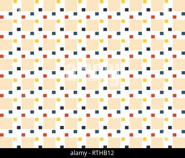 Zusammenfassung Hintergrund, sich wiederholendes Muster in geometrischen Formen Stock Vektor