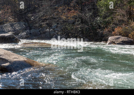 Outdoor Fotos von Creek und Spuren von soddy Daisy Tennessee Stockfoto