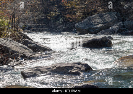 Outdoor Fotos von Creek und Spuren von soddy Daisy Tennessee Stockfoto