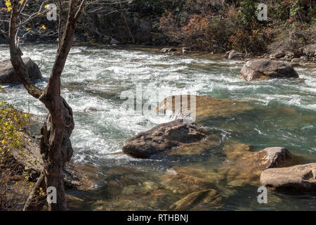 Outdoor Fotos von Creek und Spuren von soddy Daisy Tennessee Stockfoto